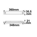 LED luminaire transformer 24V/DC, 0-100W, ultraslim, SELV